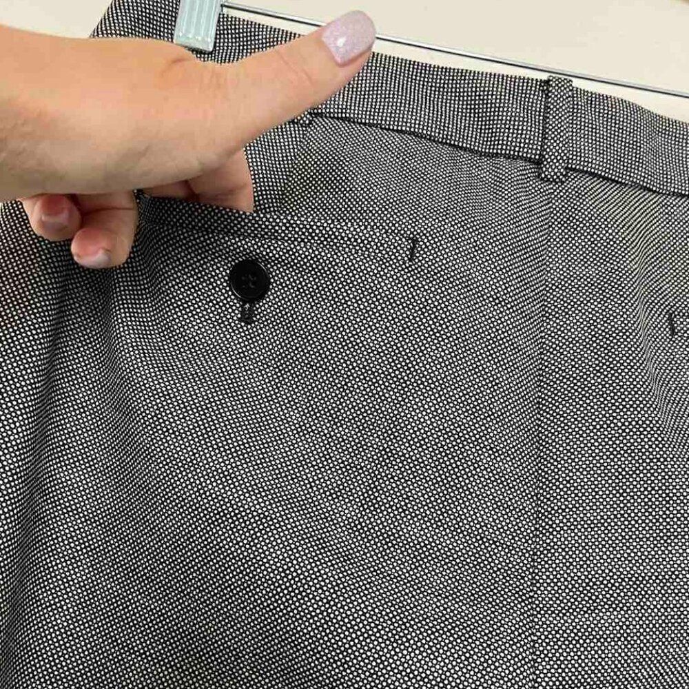 TALBOTS Women"s Gray Dress Pants Sz 8P Stretch Straight Leg size 8P - Picture 3 of 12